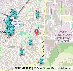 Mappa Via Caduti Senza Croce, 41049 Sassuolo MO, Italia (0.7465)