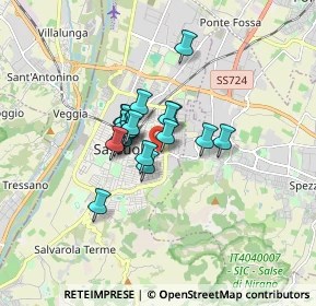 Mappa Via Brigata Folgore, 41049 Sassuolo MO, Italia (1.029)