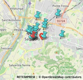 Mappa Via Circonvallazione Sud Est, 41049 Sassuolo MO, Italia (1.15059)