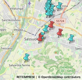 Mappa Via Circonvallazione Sud Est, 41049 Sassuolo MO, Italia (2.145)