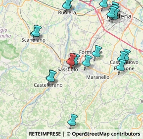 Mappa Via Brigata Folgore, 41049 Sassuolo MO, Italia (9.769)