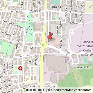 Mappa Via Adda, 73, 41049 Sassuolo, Modena (Emilia Romagna)