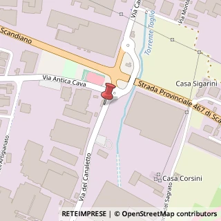 Mappa Via del Canaletto, 49, 41040 Fiorano Modenese, Modena (Emilia Romagna)
