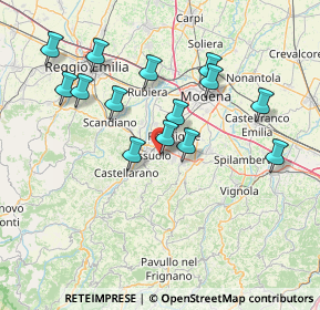 Mappa Via Adeodato Malatesta, 41042 Fiorano Modenese MO, Italia (14.52357)