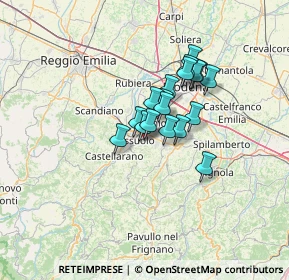 Mappa Via Adeodato Malatesta, 41042 Fiorano Modenese MO, Italia (8.91056)