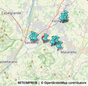 Mappa Via Adeodato Malatesta, 41042 Fiorano Modenese MO, Italia (2.83583)