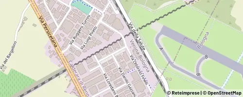 Mappa Calderara di Reno