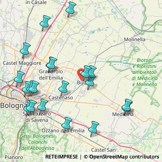 Mappa Via Piero Gobetti, 40054 Budrio BO, Italia (10.0815)