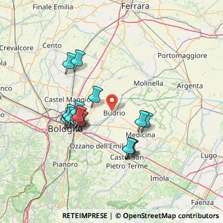 Mappa Via Piero Gobetti, 40054 Budrio BO, Italia (13.81889)