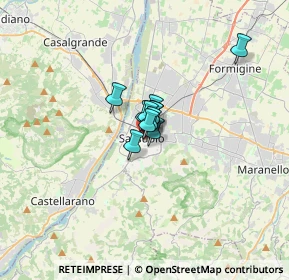 Mappa Via del Pretorio, 41049 Sassuolo MO, Italia (1.20091)
