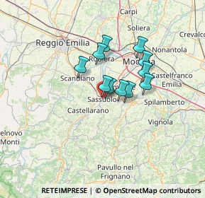 Mappa Via del Pretorio, 41049 Sassuolo MO, Italia (9.24636)