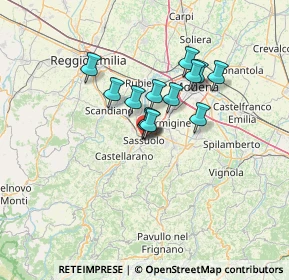 Mappa Via del Pretorio, 41049 Sassuolo MO, Italia (9.45692)