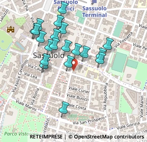 Mappa Via del Pretorio, 41049 Sassuolo MO, Italia (0.2235)