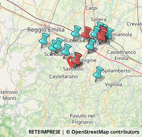 Mappa Via Bologna, 41049 Sassuolo MO, Italia (12.0425)