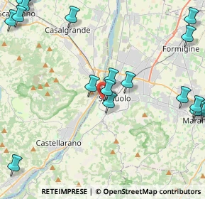 Mappa Via Bologna, 41049 Sassuolo MO, Italia (6.298)