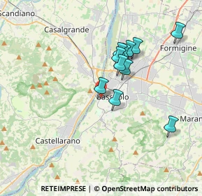 Mappa Viale Bologna, 41049 Sassuolo MO, Italia (3.11909)