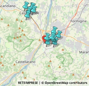 Mappa Viale Bologna, 41049 Sassuolo MO, Italia (3.38308)