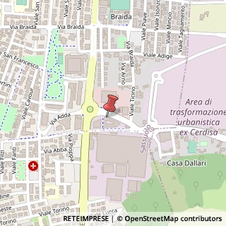 Mappa Via Adda, 46, 41049 Sassuolo, Modena (Emilia Romagna)