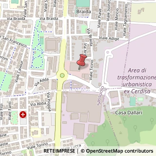 Mappa Via Adda, 71, 41049 Sassuolo, Modena (Emilia Romagna)