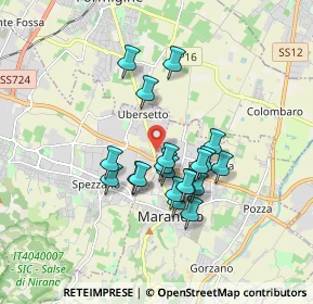 Mappa Via giardini sud, 41042 Fiorano modenese MO, Italia (1.4165)