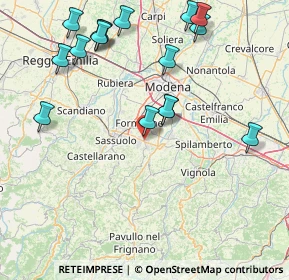 Mappa Via giardini sud, 41042 Fiorano modenese MO, Italia (19.14625)