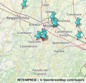 Mappa Via giardini sud, 41042 Fiorano modenese MO, Italia (16.51917)
