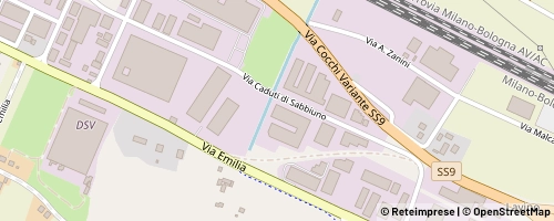 Mappa Anzola dell’Emilia