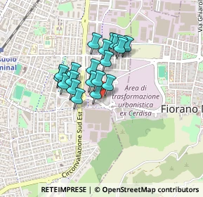 Mappa Viale Ticino, 41049 Sassuolo MO, Italia (0.312)