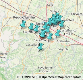 Mappa Viale Ticino, 41049 Sassuolo MO, Italia (10.437)