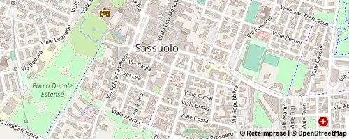 Mappa Sassuolo