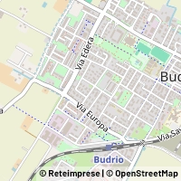 Mapa Budrio