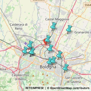 Mappa Via Cristoforo Colombo, 40100 Bologna BO, Italia (3.59083)