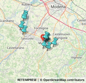 Mappa Via Gazzotti A., 41042 Fiorano modenese MO, Italia (4.73364)