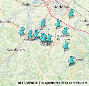 Mappa Via Gazzotti A., 41042 Fiorano modenese MO, Italia (5.94133)