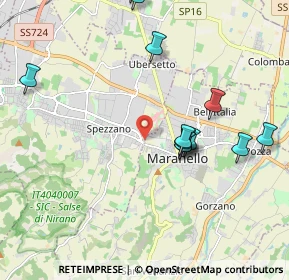 Mappa Via Gazzotti A., 41042 Fiorano modenese MO, Italia (2.29231)
