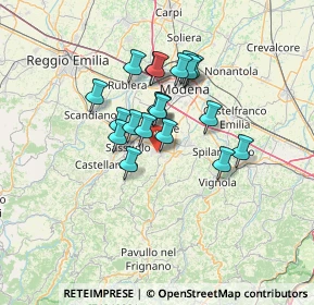 Mappa Via Gazzotti A., 41042 Fiorano modenese MO, Italia (10.189)
