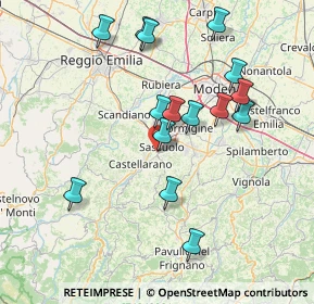 Mappa Viale Ippolito Nievo, 41049 Sassuolo MO, Italia (15.204)
