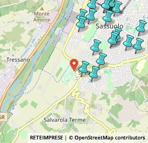 Mappa Viale Ippolito Nievo, 41049 Sassuolo MO, Italia (1.3215)