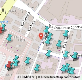 Mappa Via Forlì, 40128 Bologna BO, Italia (0.08966)