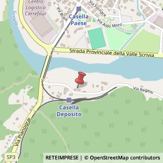 Mappa Via Regiosi, 3, 16015 Casella, Genova (Liguria)