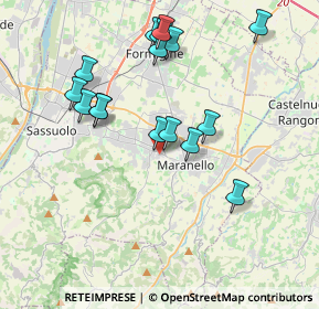 Mappa Via Solferino, 41042 Fiorano Modenese MO, Italia (3.81188)