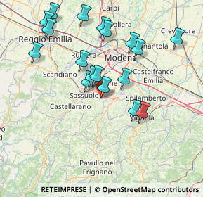 Mappa Via Solferino, 41042 Fiorano Modenese MO, Italia (15.51778)