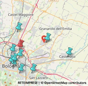 Mappa Via Zenetta, 40057 Granarolo dell'Emilia BO, Italia (5.45273)
