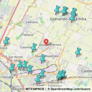 Mappa Via Zenetta, 40057 Granarolo dell'Emilia BO, Italia (3.259)