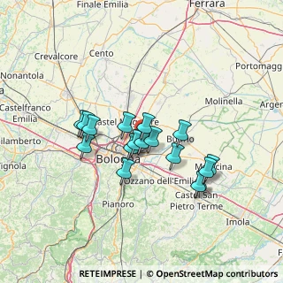 Mappa Via Zenetta, 40057 Granarolo dell'Emilia BO, Italia (11.19471)