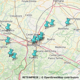Mappa Via Zenetta, 40057 Granarolo dell'Emilia BO, Italia (16.99429)