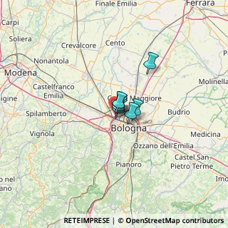 Mappa Via dell'Aereoporto, 40132 Bologna BO, Italia (34.0775)