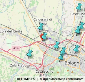 Mappa Via Persicetana, 40132 Bologna BO, Italia (5.25667)