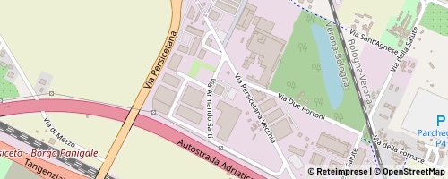 Mappa Bologne