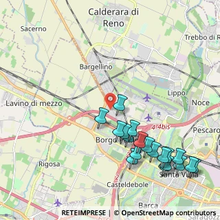 Mappa Via Maccaferri, 40132 Bologna BO, Italia (2.49684)